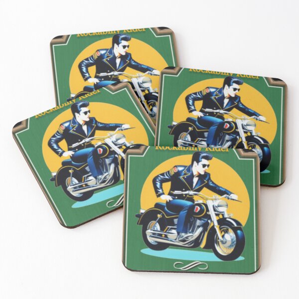 Item preview, Pub  Signs: Rockabilly Rider designed and sold by halibutgoatramb.
