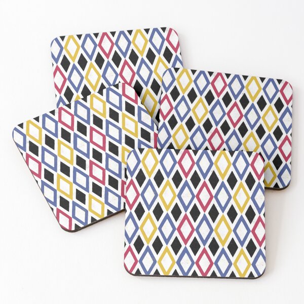 Item preview, diamond checkered hand drawn pattern - textured geometrical - arlekino designed and sold by RenattaZare.