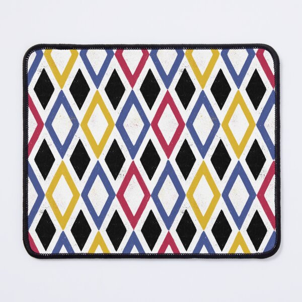 Item preview, diamond checkered hand drawn pattern - textured geometrical - arlekino designed and sold by RenattaZare.