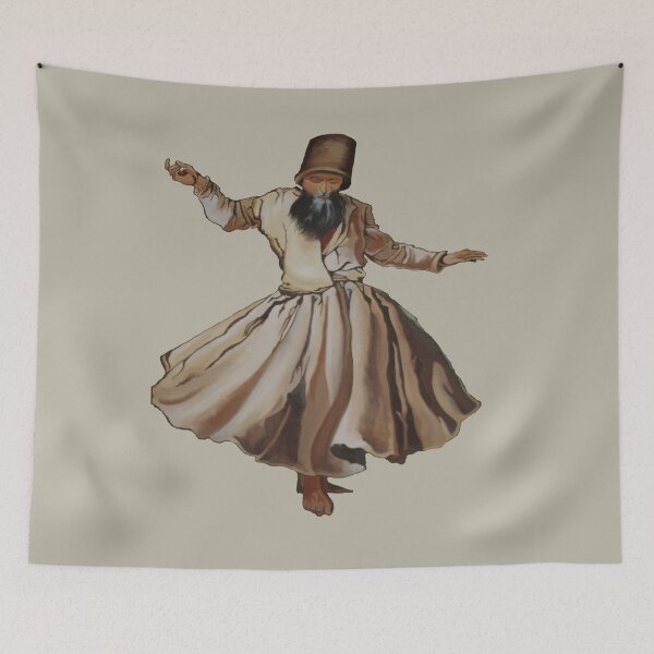 Item preview, Conveying The Spiritual Calling Dervish Cut Out designed and sold by taiche.
