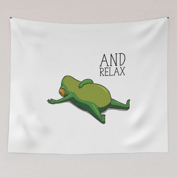 Item preview, Relaxing frog designed and sold by boec gear.