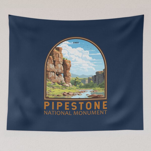 Item preview, Pipestone National Monument Minnesota Emblem designed and sold by KrisSidDesigns.