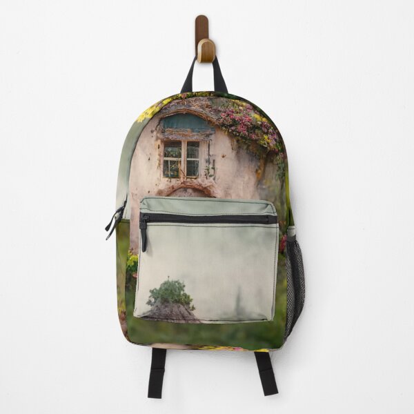 Item preview, Floral Daughters Stucco Cottage Edge of the Woods designed and sold by Lucid Imagined.