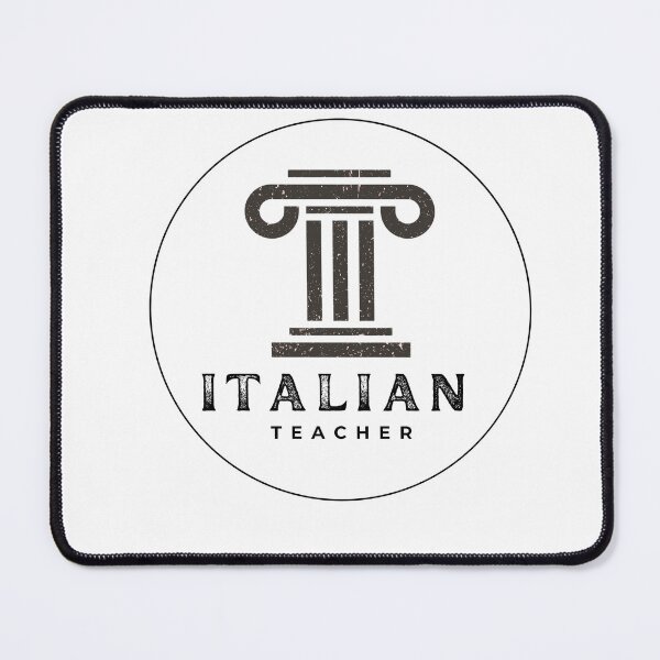 Item preview, Italian teacher textured column designed and sold by language-des.