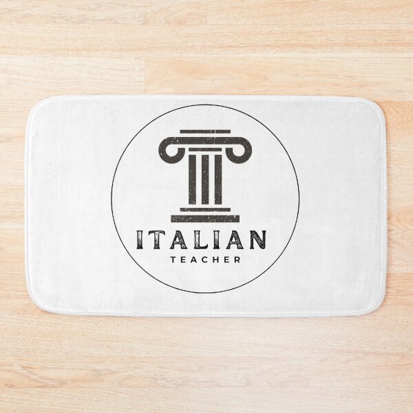 Item preview, Italian teacher textured column designed and sold by language-des.
