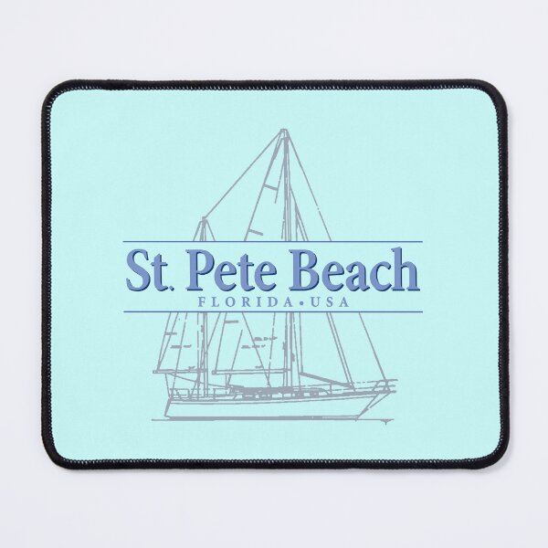 Item preview, St. Pete Beach Florida Sailboat Design designed and sold by Futurebeachbum.