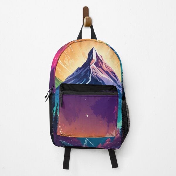 Item preview, Northern Light Aurora Borealis Scenery Mountains Rivers Trees designed and sold by NLTees.