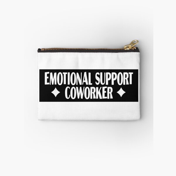 Item preview, Emotional Support Coworker Bumper designed and sold by bumpertrends.