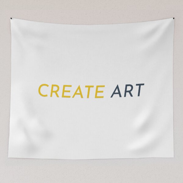 Item preview, Create Art Typography Tee designed and sold by Prints Shoppe.
