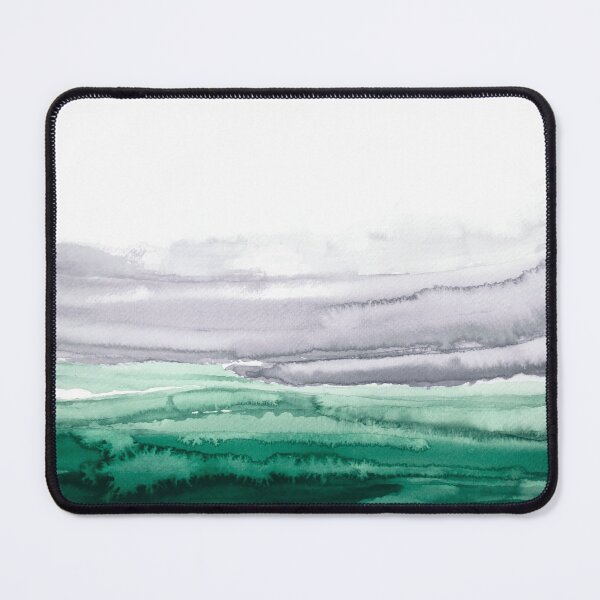 Item preview, Emerald gray landscape  designed and sold by ElaSzczepaniak.
