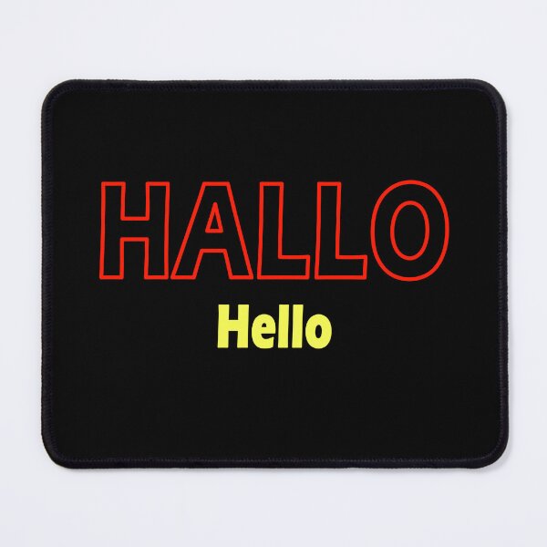 Item preview, Hallo Hello - German Phrase designed and sold by FridPix.