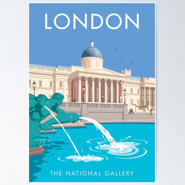 Item preview, London, National Gallery designed and sold by smillership.