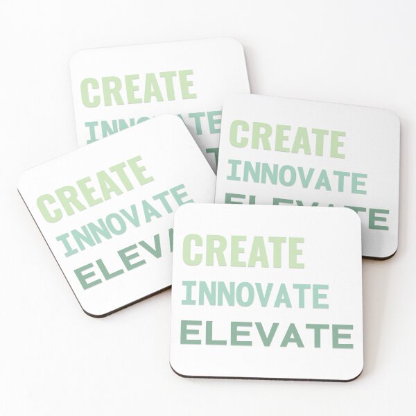 Item preview, Create, Innovate, Elevate designed and sold by Prints Shoppe.