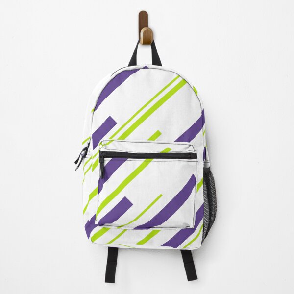 Item preview, Diagonals in Lime Green and Purple designed and sold by LAEC-Shop.