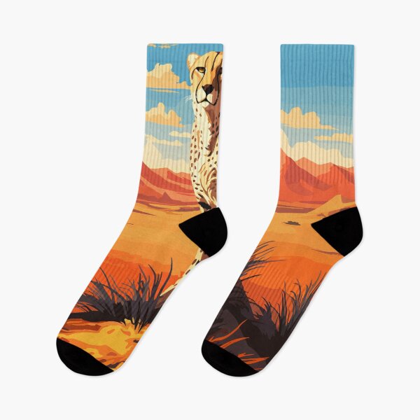 Item preview, Maasai Mara National Reserve Cheetah Travel Art Vintage designed and sold by KrisSidDesigns.