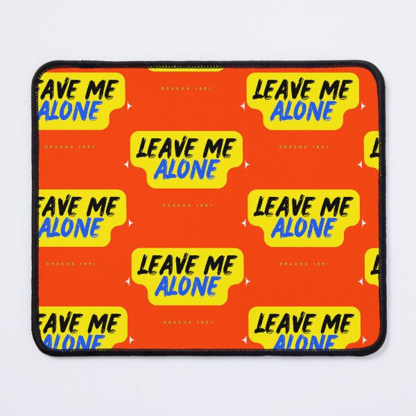 Item preview, LEAVE ME ALONE designed and sold by Dracha. 1991.