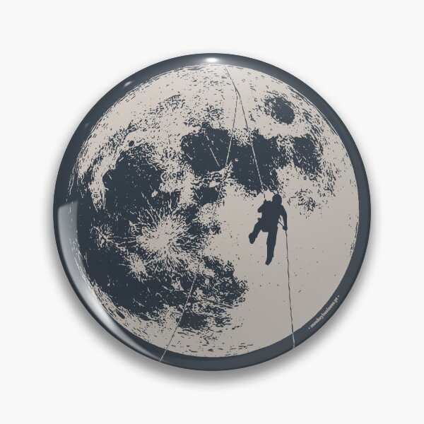 Item preview, Moon Rappel - Climbers - Universe Explorers designed and sold by monkeybusiness.pt.