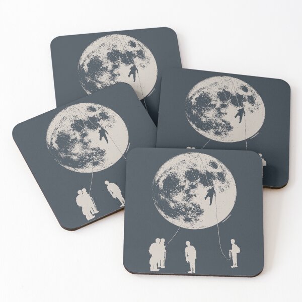 Item preview, Moon Rappel - Climbers - Universe Explorers designed and sold by monkeybusiness.pt.