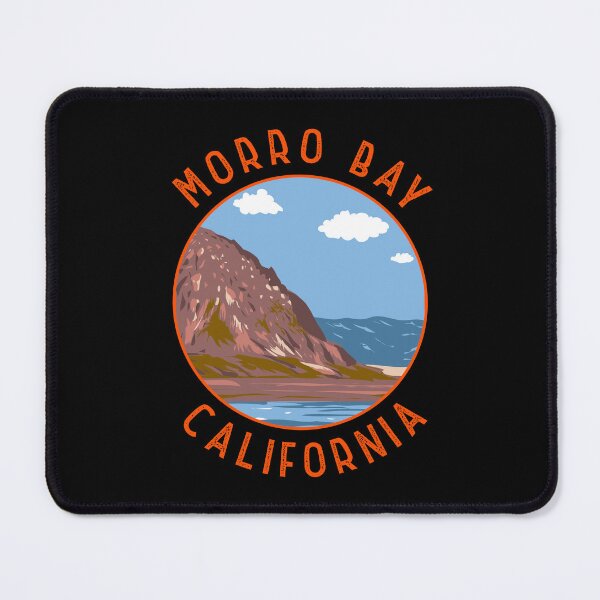 Item preview, Morro Bay California Retro Distressed Circle designed and sold by KrisSidDesigns.