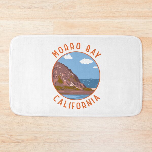 Item preview, Morro Bay California Retro Distressed Circle designed and sold by KrisSidDesigns.