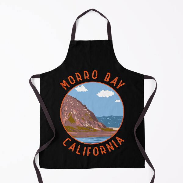 Item preview, Morro Bay California Retro Distressed Circle designed and sold by KrisSidDesigns.