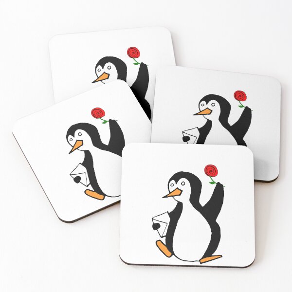 Artikelvorschau, Rose liefert Pinguin entworfen und verkauft von Decoratedpengui.