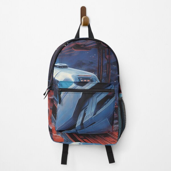 Item preview, Futuristic High-speed Train and the Landscape of a Nighttime City of the Future designed and sold by Je-we.
