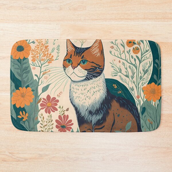 Item preview, Charming Maine Coon Cat designed and sold by purrfect pattern.