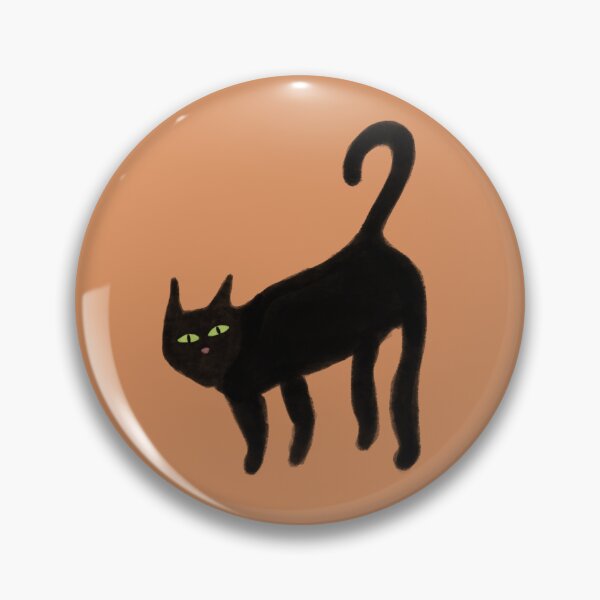 Item preview, black cat designed and sold by abby cartwright.
