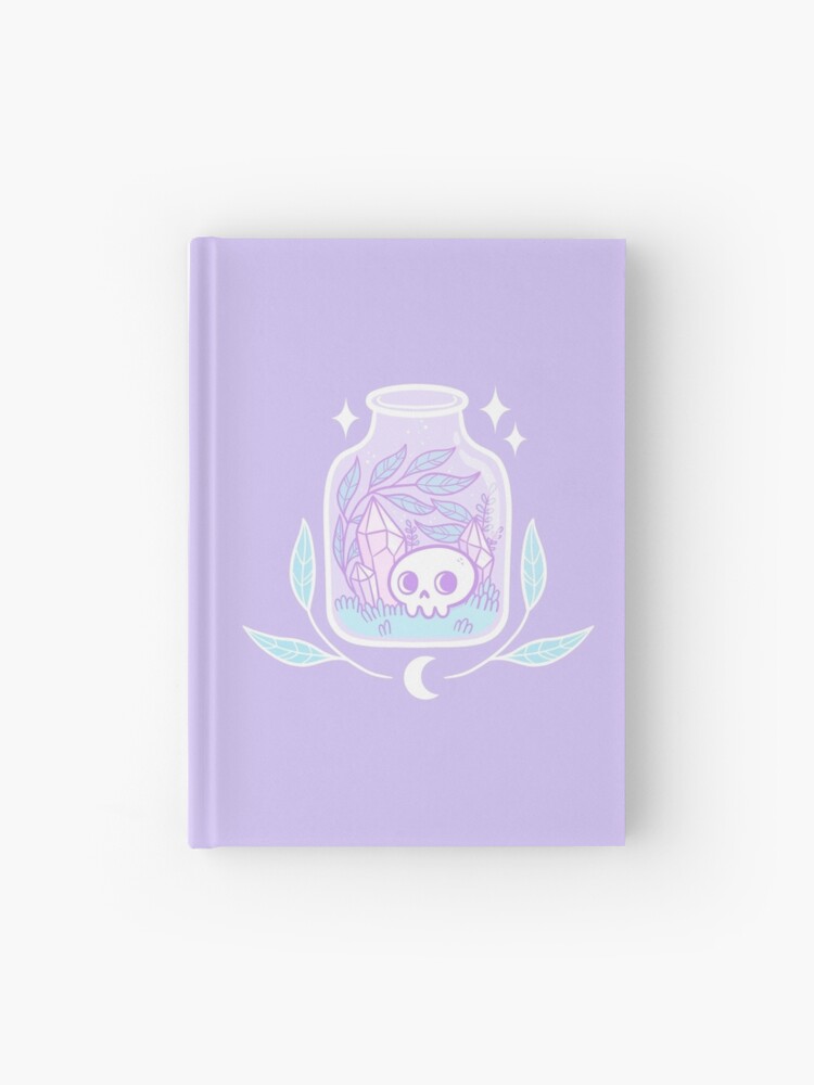 Thumbnail 1 of 3, Hardcover Journal, Pastel Terrarium | Nikury designed and sold by nikury.
