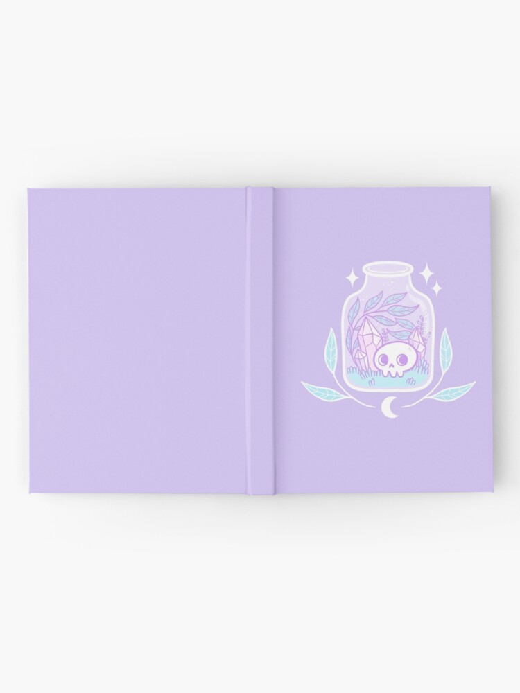 Thumbnail 2 of 3, Hardcover Journal, Pastel Terrarium | Nikury designed and sold by nikury.