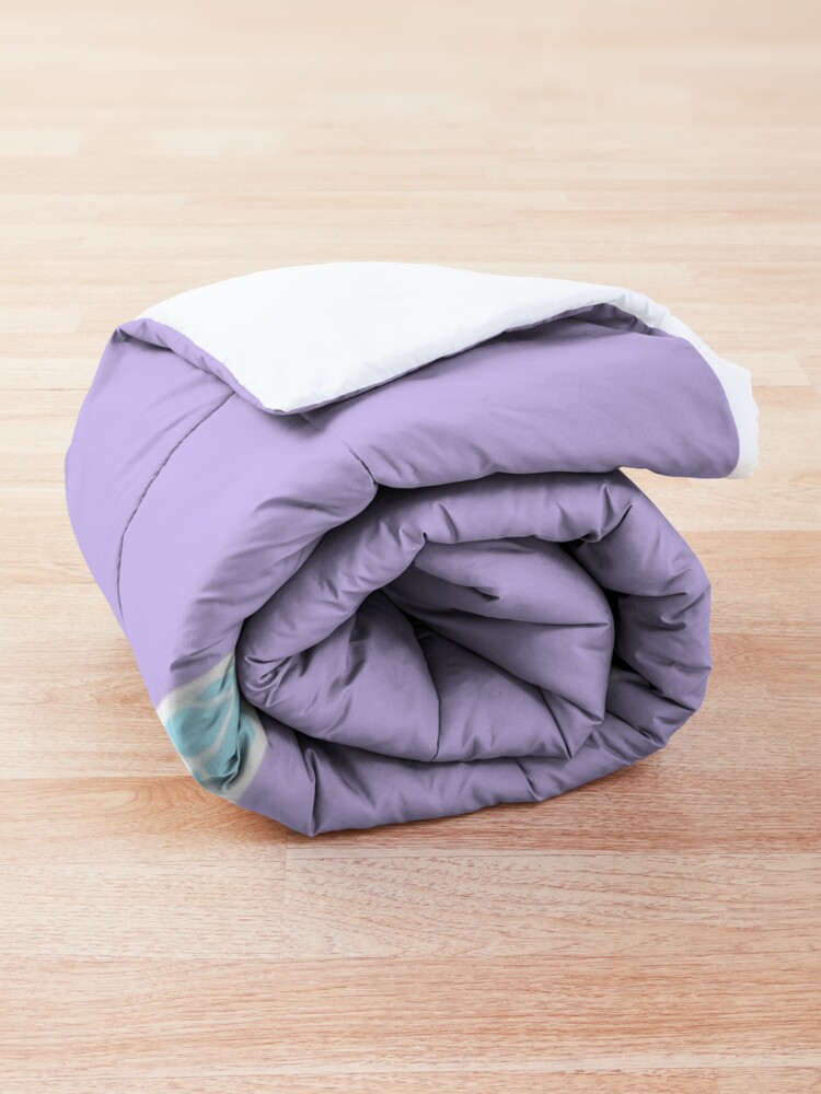 Thumbnail 3 of 5, Comforter, Pastel Terrarium | Nikury designed and sold by nikury.