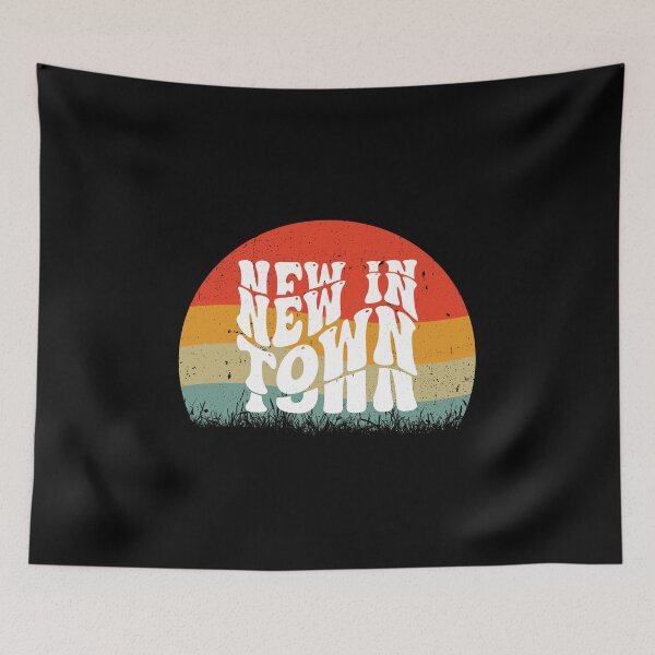 Item preview, New in Town Baby Retro designed and sold by franktact.