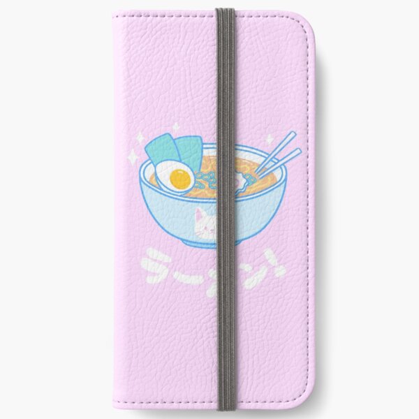 Cute Ramen iPhone Wallet