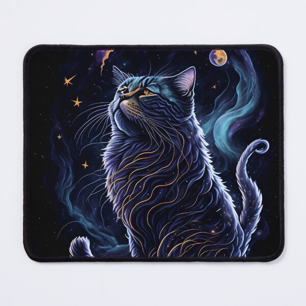 Item preview, Nebula shaped like a cat, No background, Transparent designed and sold by ratchawoot.