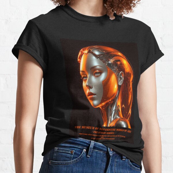 girl with metal head Classic T-Shirt