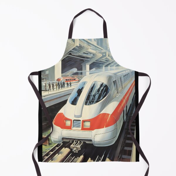 Item preview, Futuristic High-speed Train in a Futuristic Train Station designed and sold by Je-we.