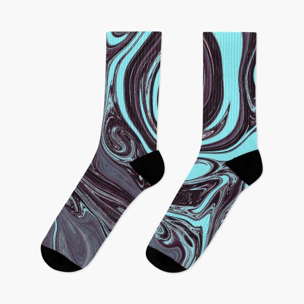 Item preview, Black and blue swirl designed and sold by Rectoryprint.