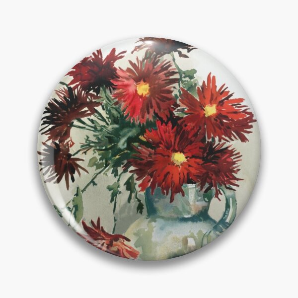 Artikelvorschau, Rote Blumen in einem Krug entworfen und verkauft von tomorrowsart.