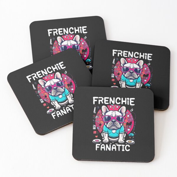 Item preview, Frenchie Fanatic T shirt Design for those who are in love with their French Bull Dog T-Shirt designed and sold by ItalianBoogers.