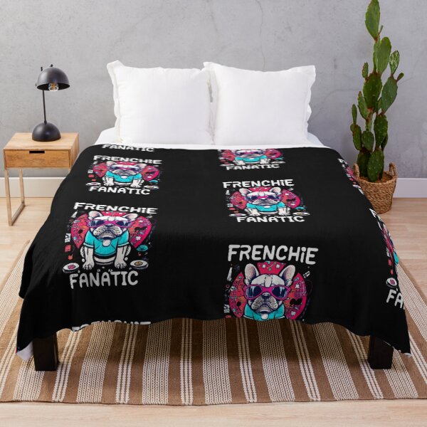 Item preview, Frenchie Fanatic T shirt Design for those who are in love with their French Bull Dog T-Shirt designed and sold by ItalianBoogers.