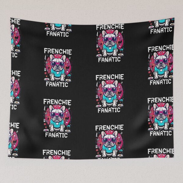 Item preview, Frenchie Fanatic T shirt Design for those who are in love with their French Bull Dog T-Shirt designed and sold by ItalianBoogers.