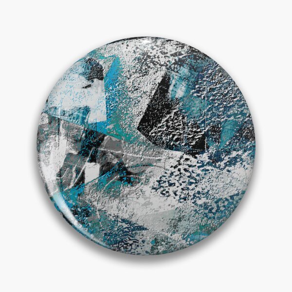 Item preview, Bold Grunge Abstract in Blue and White designed and sold by Trevor Hirst.