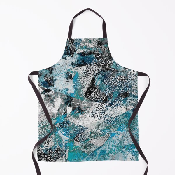 Item preview, Bold Grunge Abstract in Blue and White designed and sold by Trevor Hirst.