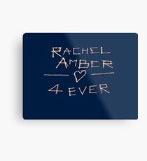 Life is Strange - Rachel Amber 4 Ever Metal Print