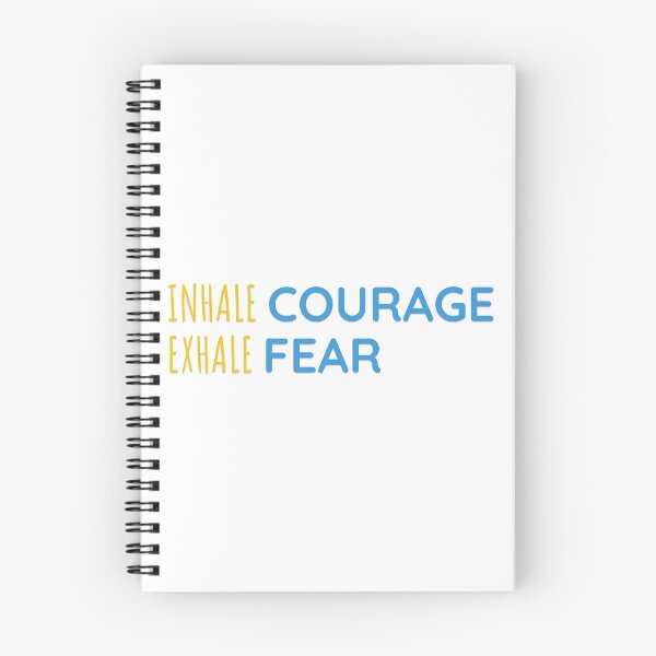 Item preview,  Inhale Courage, Exhale Fear  designed and sold by Prints Shoppe.