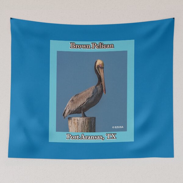 Item preview, Give The Bird To Your Lover: Brown Pelican, Port Aransas, Texas designed and sold by MoreEZUSA-Here.