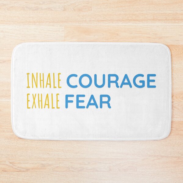 Item preview,  Inhale Courage, Exhale Fear  designed and sold by Prints Shoppe.