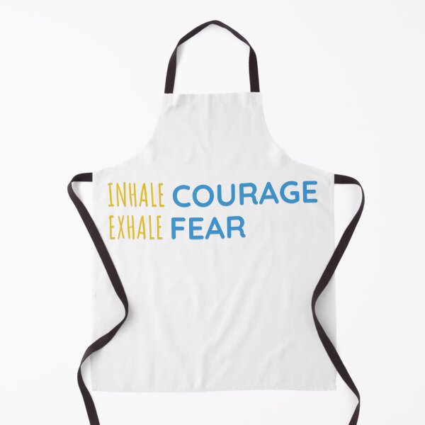 Item preview, Inhale Courage, Exhale Fear designed and sold by Prints Shoppe.
