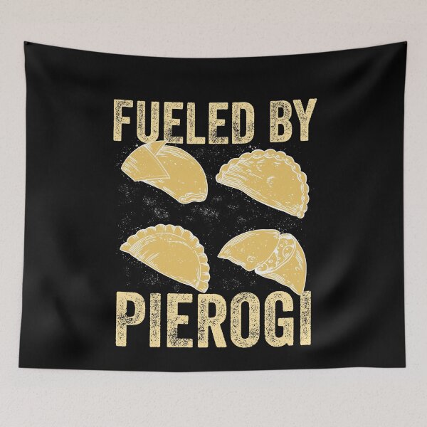 Item preview, Fueled By Pierogi Funny Polish Pierogi - Polish Pierogi Lovers designed and sold by Amineharoni.